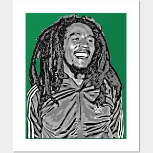 BOB MARLEY RASTA Posters and Art